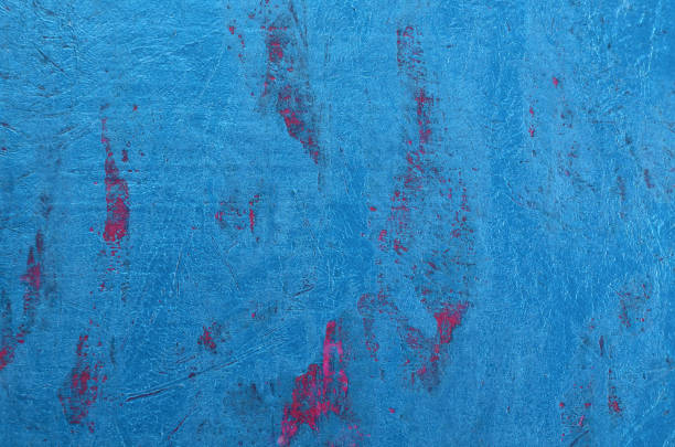 abstract art background with light texture in blue with pink splashes