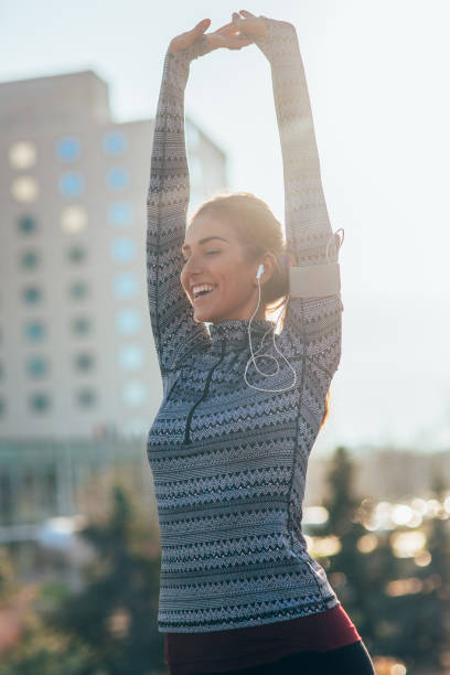 istock Young woman resting after work out outdoor 1991038980