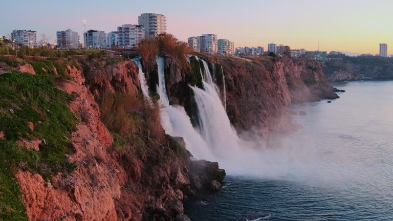 Lower Duden Waterfall, Antalya. Turkey