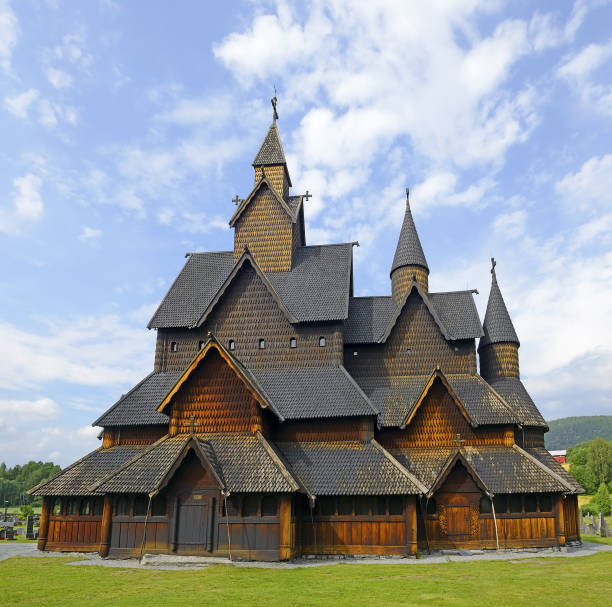 istock Heddal stave church, Notodden in Norway. 1991093863
