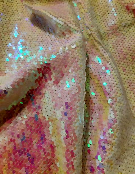 istock Shiny beautiful fabric with sequins. Background design, photography. Textile, fabric template,  modern new 1991173795