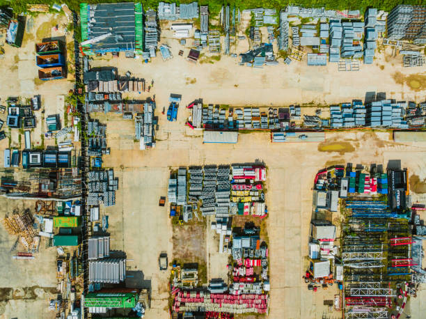 istock Drone view of Industry District in Dunstable, UK 1991182981