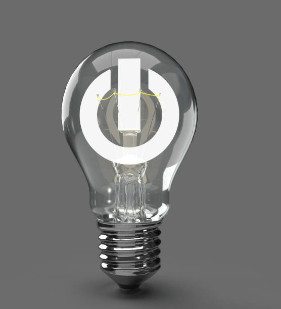 lightbulb lamp button object icon technology symbol decoration ornament save earth energy power nature environment idea ecology business electricity protection recycling renewable global sustainable