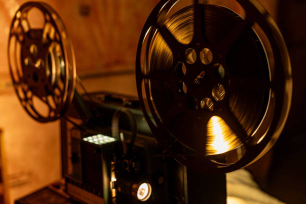 istock Old film cinema projector Reel 1991213305
