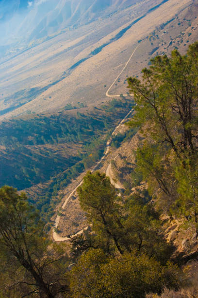 istock Mountain pass, from which the clouds over the valley can be seen, in the Sierra Nevada, California, USA. 1991214384
