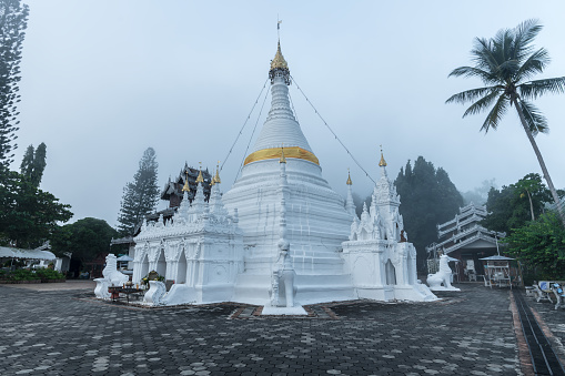 Wat Phrathat Doi Kong Mu, Thai Buddhist temple in Mae Hong Son province, northern Thailand, considered as a provincial temple.