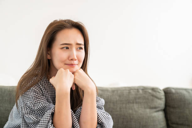 istock attractive asian woman ,　think 1991372768