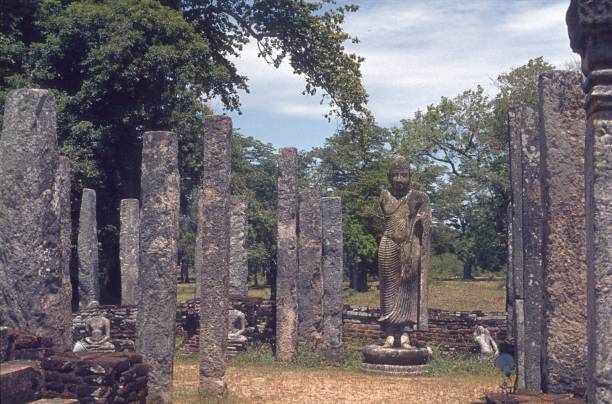 Buddhist temple ruin, India