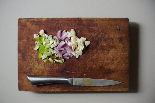 Is slicing vegetables