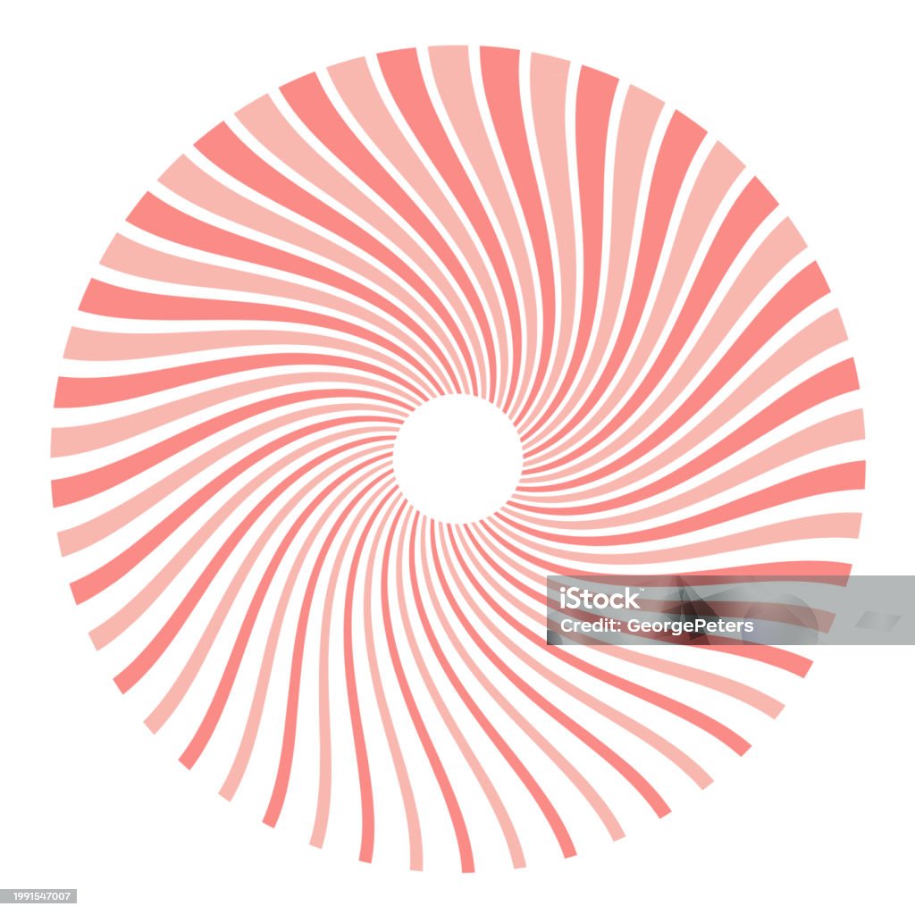 Spiral Line Frame Spiral Frame Border Stock Illustration - Download Image Now - Abstract ...