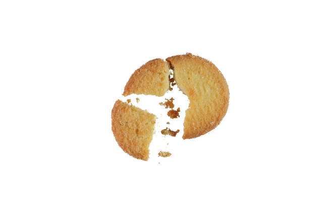 istock Butter cookies isolated on white background 1991564557