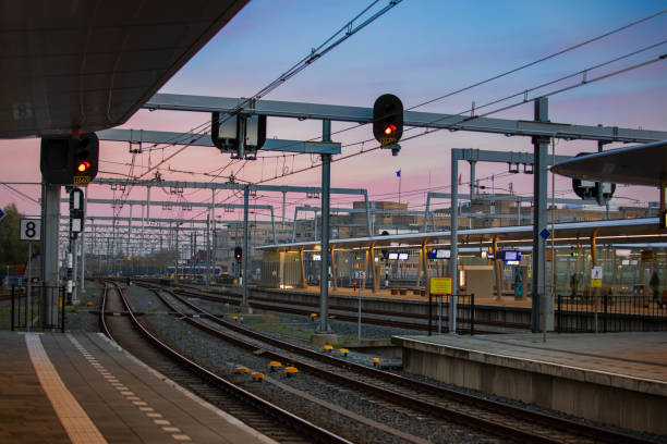 istock Railway Station in the City 1991637431