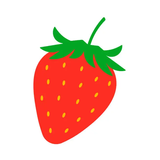 Vector illustration of Strawberry.