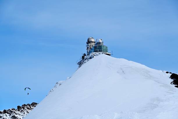 istock Radio surveillance tower in top of mountain 1991724539