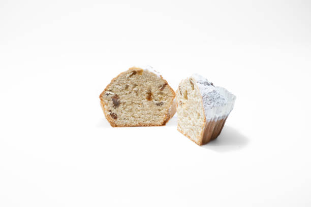 istock Sweet cake in section on a white background. Keks from Berdyansk bakery 1991734792