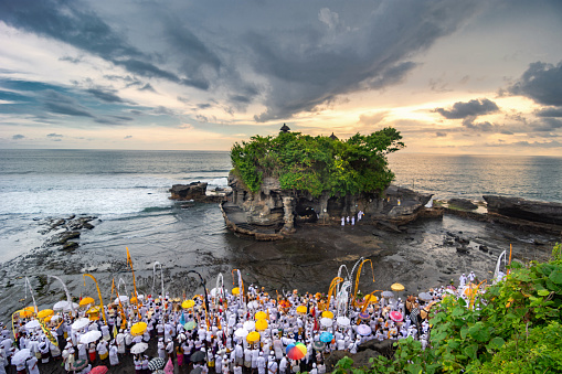 melasti ceremony before nyepi