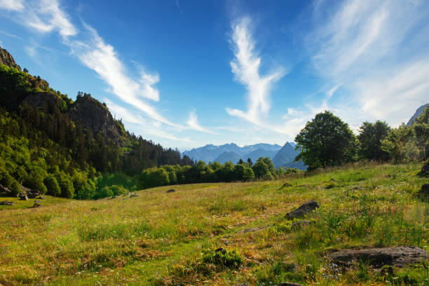 Scenery images of Bavaria suburb, peaceful and idyllic