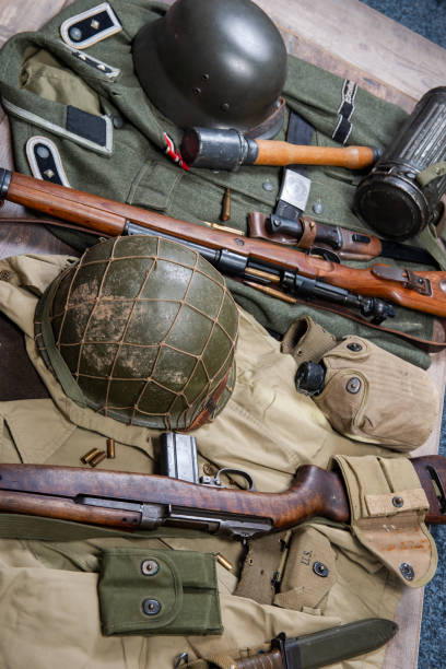 istock American and German soldier equipment during WWII 1991792737