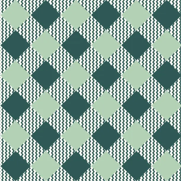 Vector illustration of Checkered abstract colored retro background. Abstract seamless background for holiday decoration.