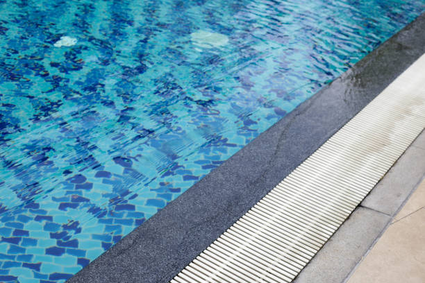 istock Gutter on the side of swimming pool 1991864012