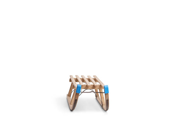 istock Studio shot of a wooden sleigh 1991917694