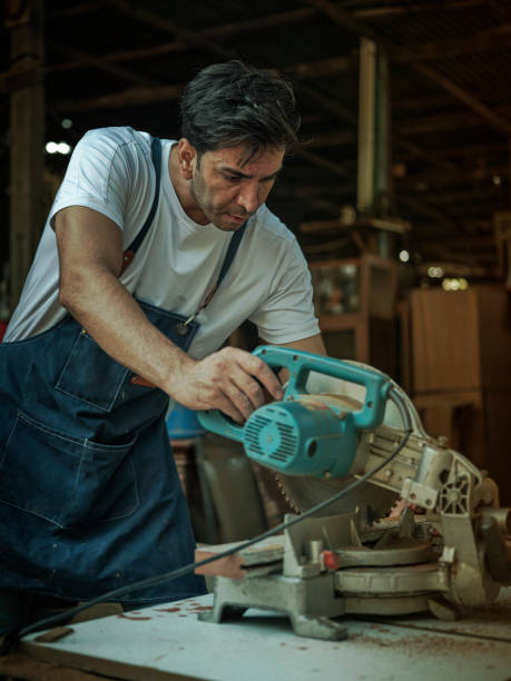 istock The Man working as carpenters in theirs carpentry workshop . 1991940202