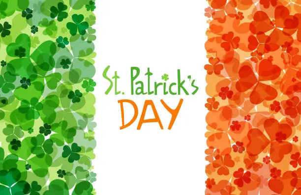 Vector illustration of Vector background for St. Patrick's day