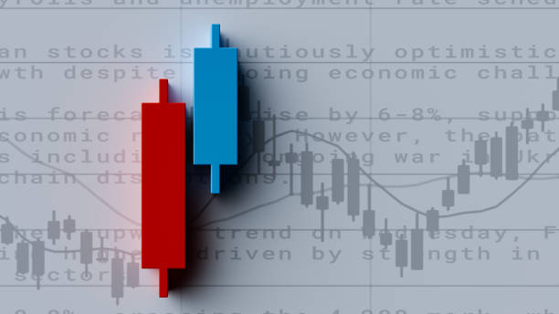 istock stock chart background with stock market news text.3d rendering 1992073265