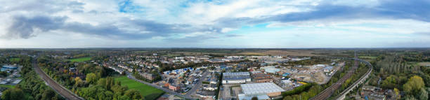 istock Panoramic View of Hitchin Town of England 1992140444