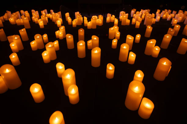 istock lots of glowing candles background 1992189873