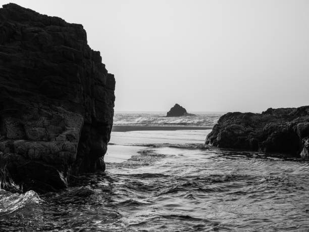Beach Playa de Benijo on Tenerife