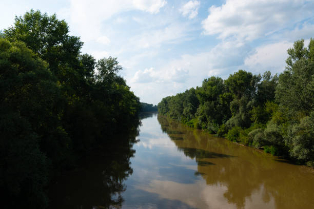 istock Szamos river in Hungary 1992228836