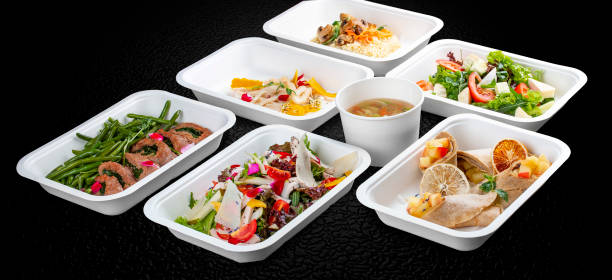 istock Colorful and nutritious meal kits prepared in eco-friendly containers for a convenient and healthy on-the-go meal. 1992232506
