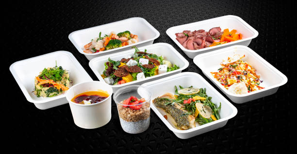 istock Colorful and nutritious meal kits prepared in eco-friendly containers for a convenient and healthy on-the-go meal. 1992232624