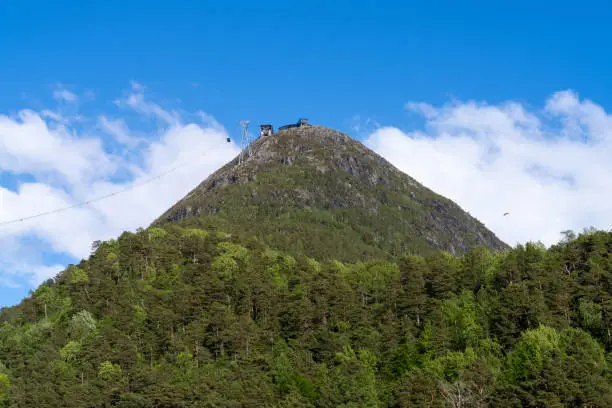 Photo of Rampestreken viewpoint (537 meters above sea level) is one of the most popular hikes in Åndalsnes.