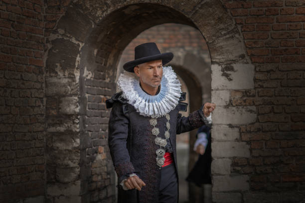 istock Portrait of a tour guide Mayor Hoogenhouck in Delft 1992304145