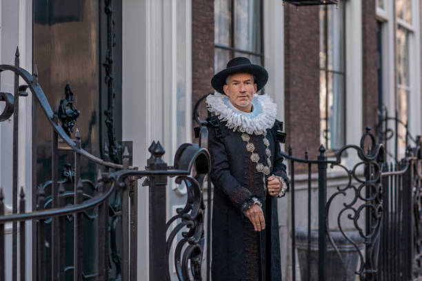 istock Portrait of a tour guide Mayor Hoogenhouck in Delft 1992308491