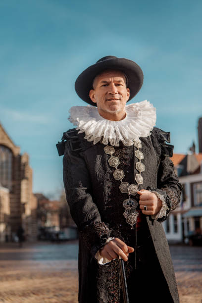istock Portrait of a tour guide Mayor Hoogenhouck in Delft 1992315516