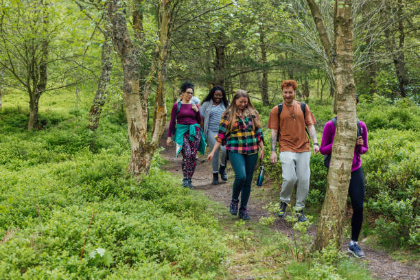 istock Friends Catching Up Whilst Hiking 1992329550