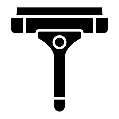 Squeegee icon vector image. Can be used for Homeware.