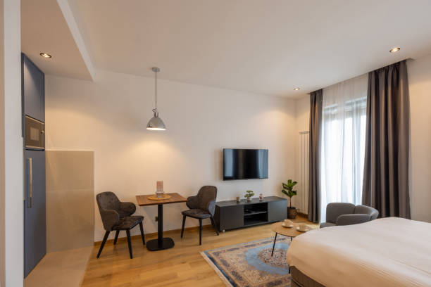 istock Interior of a open space apartment 1992409795