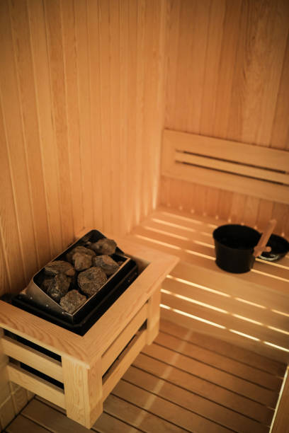 istock Inside View Of Sauna Room 1992414204