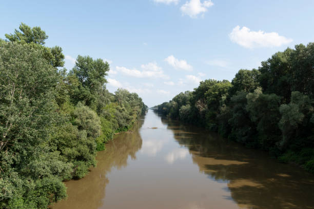 istock Szamos river in Hungary 1992415815