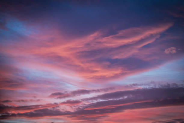 istock Pink and purple  sky 1992505622