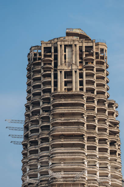 Sathorn Unique Ghost Tower in Bangkok.