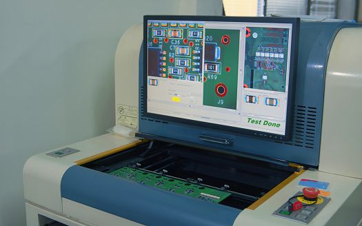 Circuit board was successfully tested on the device to identify assembly problems