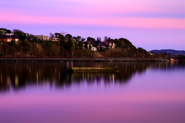 istock Sunset at City of Stavanger Norway 1992642151
