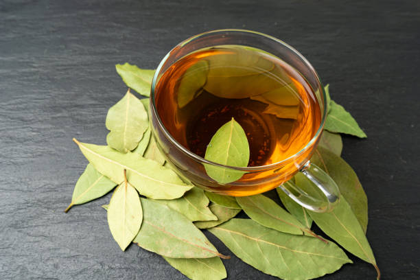 istock Bay Leaves Tea, Laurel Leaf Drink, Natural Spicy Bayleaf Infusion, Fragrant Beverage, Aromatic Spice 1992747910