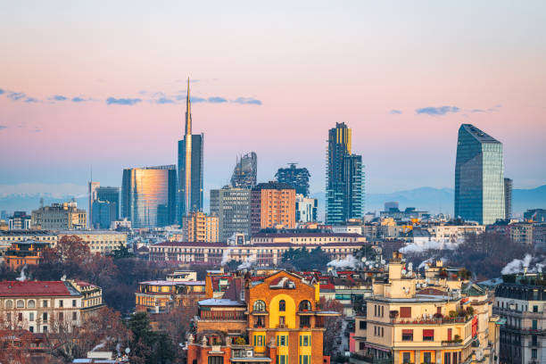 istock Milan, Italy Financial District Skyline 1992776551