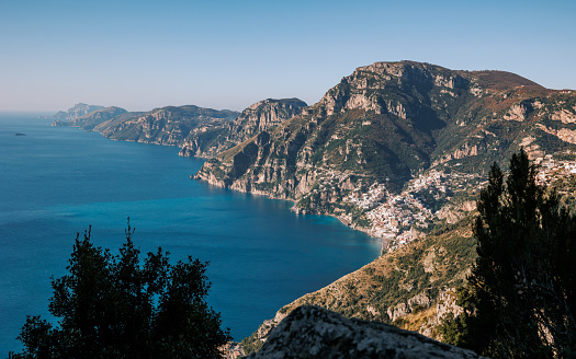 Exploring the south of Italy, travel to the Amalfi Coast region, amazing views and landscapes, wanderlust in Europe.